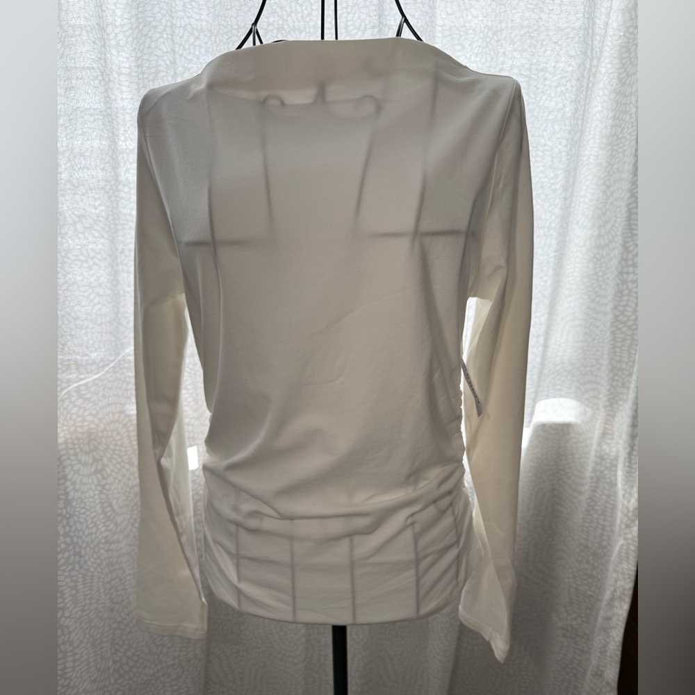 Old Navy White Long Sleeve Tee